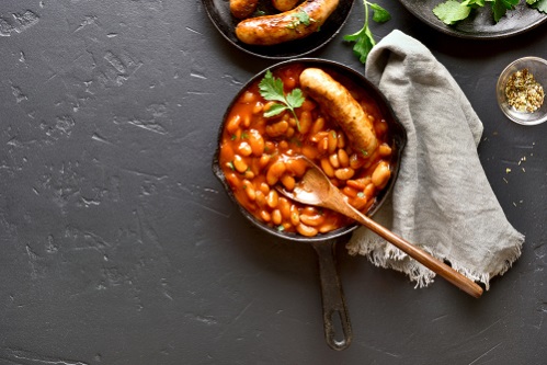 salsicce e fagioli