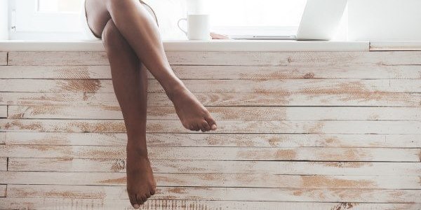 linguaggio del corpo gambe