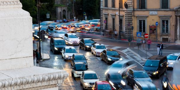 roma citta verde trafficata