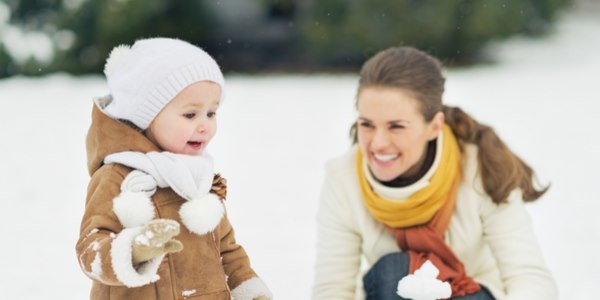 passeggiate aperto pupo inverno