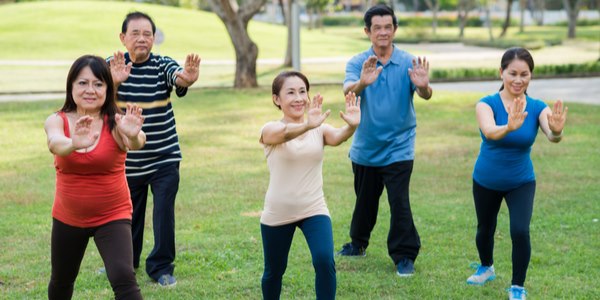 tai chi aiuto anziani cadute