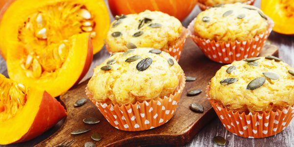 muffin salati alla zucca