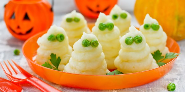 ricette halloween fantasmini patate