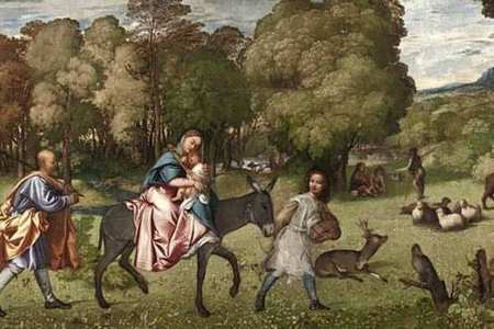 fuga egitto tiziano