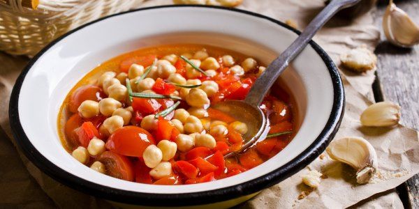 ricetta zuppa ceci lenticchie