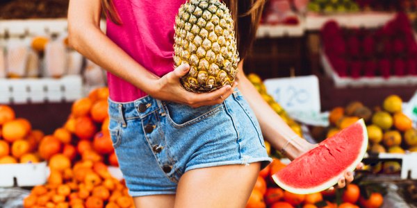 pelle frutta verdura abbronzatura